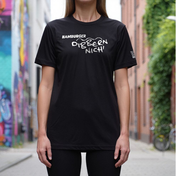 Hamburg T-Shirt HAMBURGER DIBBERN NICH' in 3 Farben