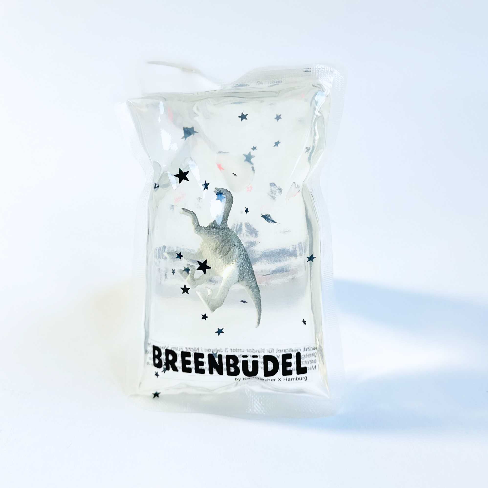 BREENBÜDEL Kühlkissen Motiv Dino Silber