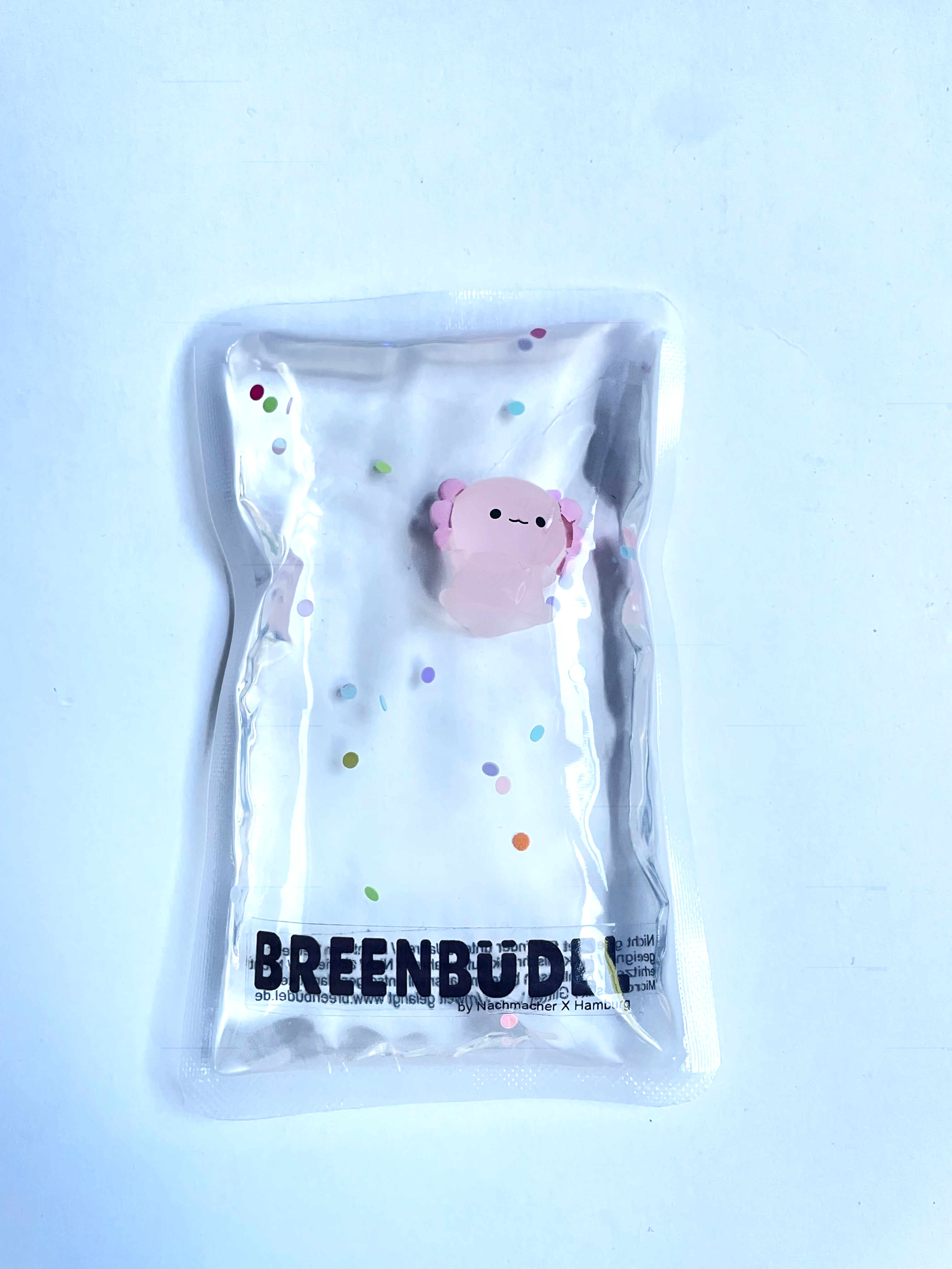 BREENBÜDEL Kühlkissen - Motiv Axolotl