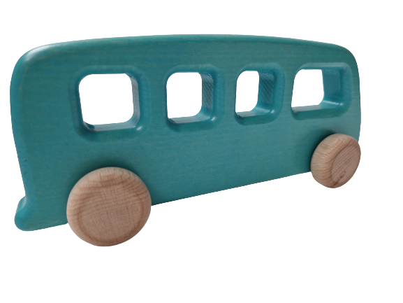 Kinder Holzspielzeug Auto Bus Vintage