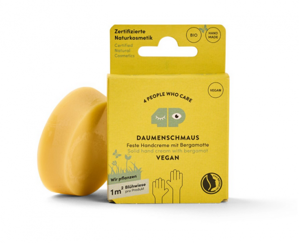 Feste Handcreme - Veganer Daumenschmaus Refiller (30g)
